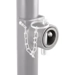 CURT Replacement Swivel Jack Male Pipe Mount Bracket with 5/8" Pin Hole thumbnail 3