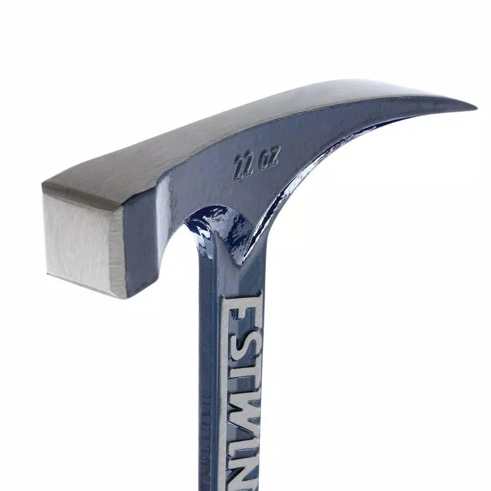 Estwing 22 oz. Smooth-Face Bricklayer's Hammer with Shock Reduction Grip