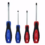 Best Value 4-Piece Screwdriver Set with Magnetic Chrome Vanadium Steel Tips, Phillips and Slotted thumbnail 1