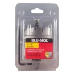BLU-MOL 2-1/8 in. Tungsten Carbide Hole Saw for Metal Cutting thumbnail 1
