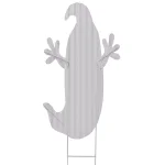 National Tree Company 33 in. Halloween Ghost Metal Sculpture with Polka Dot Bow Tie thumbnail 3
