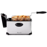 Continental Professional Series 3 QT Stainless Steel Deep Fryer, 1700W Electric thumbnail 1