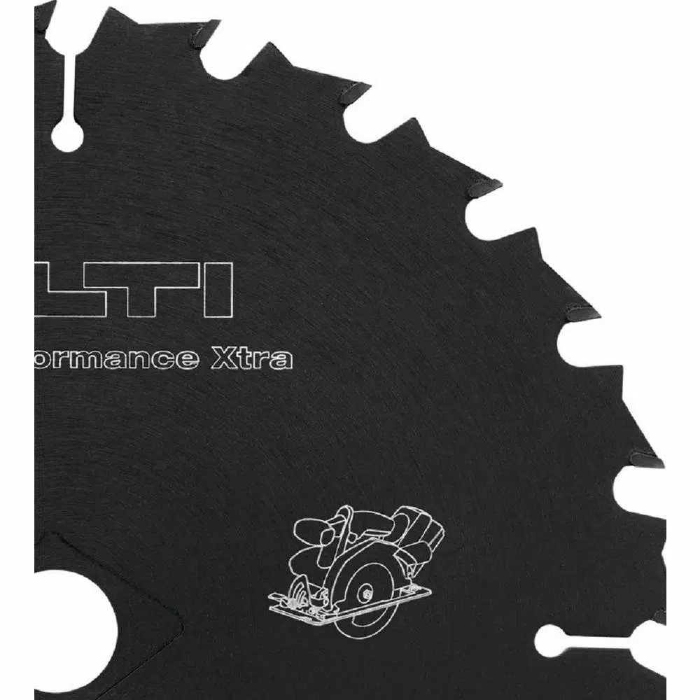 Hilti 6-1/2 in. SPX Framing Circular Saw Blade, 24 Teeth, 5-Pack