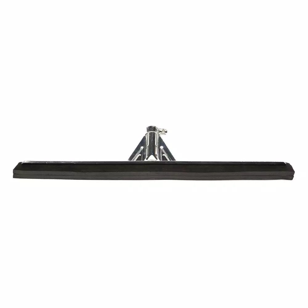 Alpine Industries 22 in. Professional Dual Moss Rubber Floor Squeegee, Black