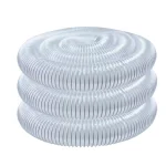 POWERTEC 5 in. x 20 ft. Clear Vue Heavy Duty Flexible PVC Dust Collection Hose thumbnail 1