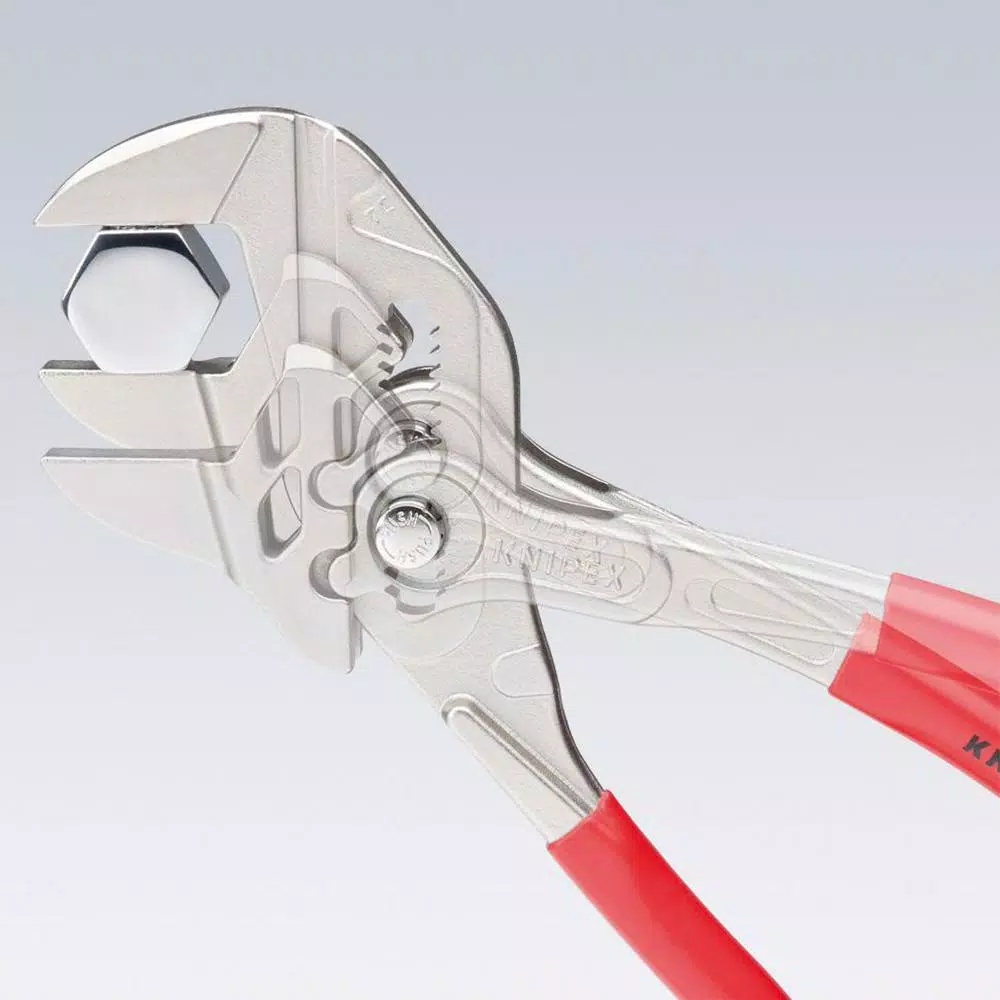 KNIPEX 16 in. Heavy Duty XL Pliers Wrench, Forged Steel, 3-3/8 in. Jaw Capacity