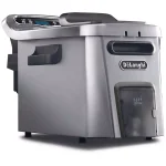 DeLonghi De'Longhi Livenza Dual Zone 4.5L Stainless Steel Deep Fryer with Easy Clean Drain System thumbnail 1