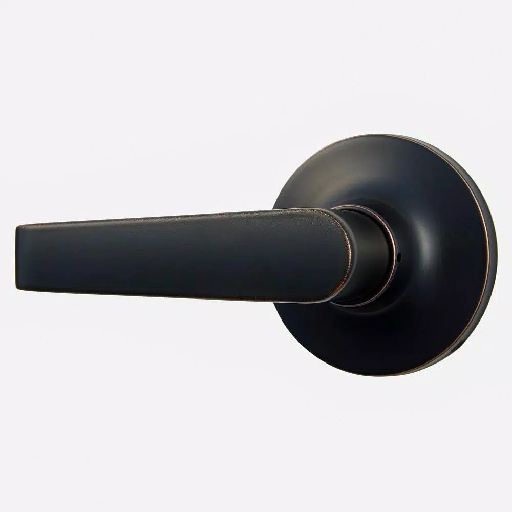 Universal Hardware Aged Bronze Passage Door Lever, ANSI Grade 2 Commercial & Residential Hall/Closet Lever