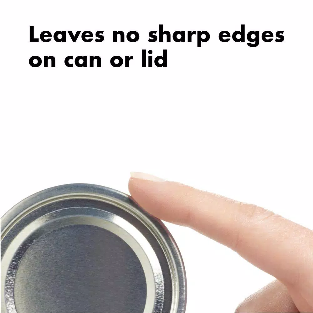 OXO Good Grips Smooth Edge Can Opener, Stainless Steel Cutting Wheel