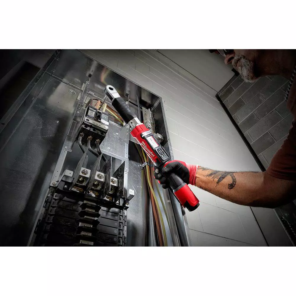Milwaukee M12 FUEL 3/8 in. Digital Torque Wrench with ONE-KEY, 12V Cordless Brushless (Tool-Only)