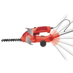 Sun Joe HJ605CC 2-in-1 Cordless Grass Shear and Hedge Trimmer with 3 ft. Extension Pole, 7.2V thumbnail 3