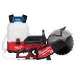 Milwaukee MX FUEL 14 in. Cordless Cut-Off Saw Kit with 2 Batteries and M18 SWITCH TANK Backpack Water Supply Kit thumbnail 12