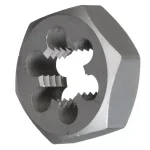 Drill America 6-Piece Carbon Steel NPT Hex Die Set with Wooden Case thumbnail 4