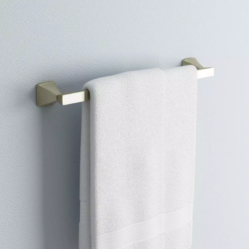 Pfister Venturi 18 in. Single Towel Bar in Spot Defense Brushed Nickel