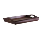 Winsome Sedona Solid Wood Bed Tray with Foldable Legs and Large Handles, Antique Walnut Finish thumbnail 2