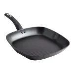 Oster Cuisine Oster Allston 11.5 in. Aluminum Nonstick Square Grill Pan, Black thumbnail 1