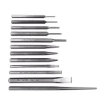 Mayhew 12-Piece Punch and Chisel Set, Heat Treated Metalworking Tools thumbnail 1