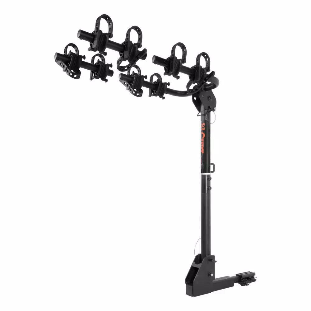 CURT Extendable Hitch Mounted Bike Rack, 2 to 4 Bike Capacity, 1.25" or 2" Receiver