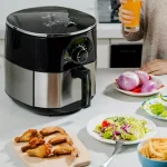 Costway 3.5 Qt. Electric Stainless Steel Air Fryer Oven, 1300W Oilless Cooker with Auto Shut-Off thumbnail 7