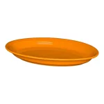Fiesta Butterscotch Orange Ceramic Oval Platter, 13 5/8 in. thumbnail 1