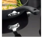 T-fal Ultimate 12-Piece Hard-Anodized Aluminum Nonstick Cookware Set, Black thumbnail 5
