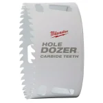 Milwaukee 3-1/2 in. Hole Dozer Carbide Hole Saw for Metal and Multi-Material thumbnail 1