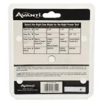Avanti 3-3/8 in. x 24-Teeth Carbide Reinforced Finish Circular Saw Blade thumbnail 4