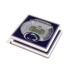 YouTheFan NCAA Penn State Nittany Lions StadiumViews 3D Acrylic Coasters, 2-Pack thumbnail 1