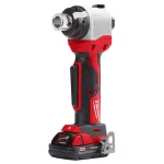 Milwaukee M18 18V Cordless Cable Stripper Kit for Al THHN/XHHW Wire, 11 Bushings, Battery & Charger Included thumbnail 6