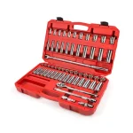 TEKTON 58-Piece 1/2 in. Drive Socket Set, 3/8-1 in. and 10-24 mm SAE/Metric thumbnail 2