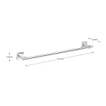 Franklin Brass Maxted 3-Piece Polished Chrome Bath Hardware Set thumbnail 6