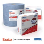 WYPALL X90 Blue Cloths Brag Box, 136-Count High Fluid Capacity Wipes thumbnail 3
