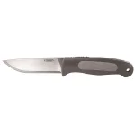 Camillus TigerSharp 3.75 in. Titanium Bonded Drop Point Fixed Blade Knife with 2 Replacement Blades thumbnail 1