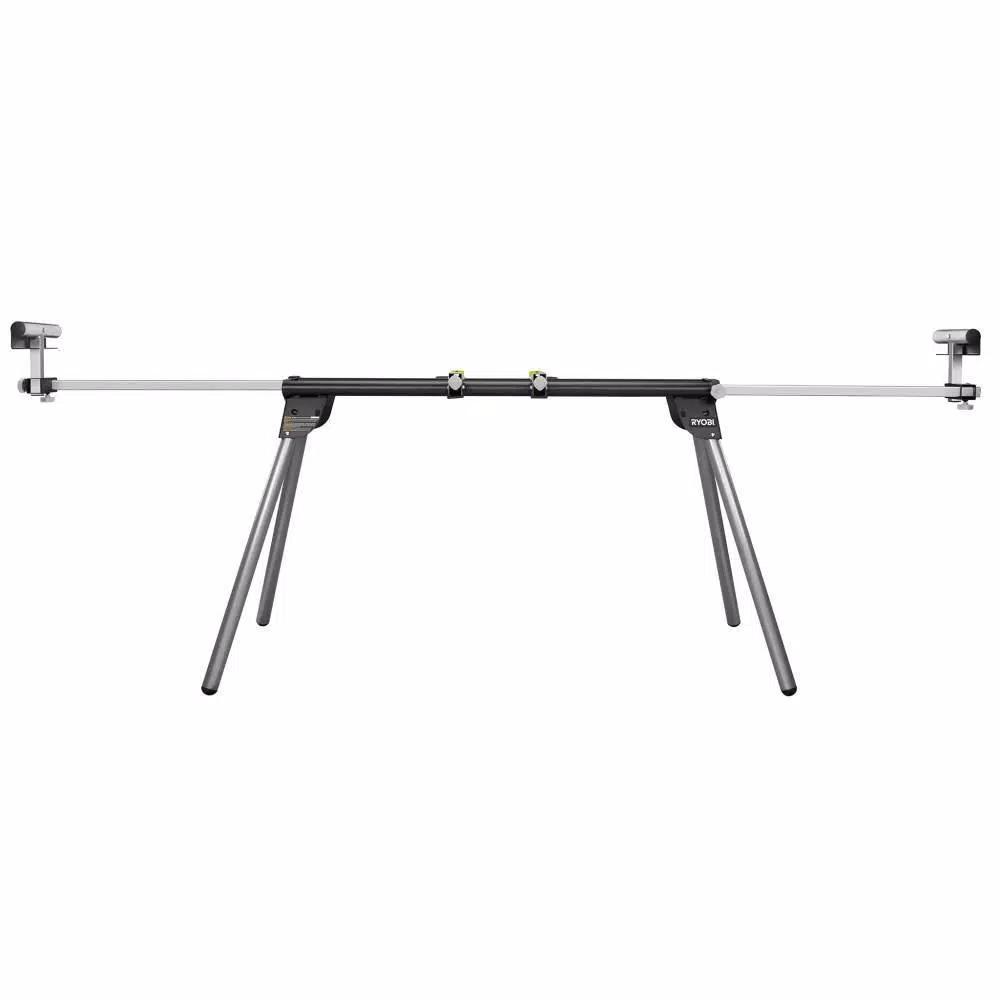 RYOBI 10 in. Sliding Compound Miter Saw with LED and Universal QuickSTAND
