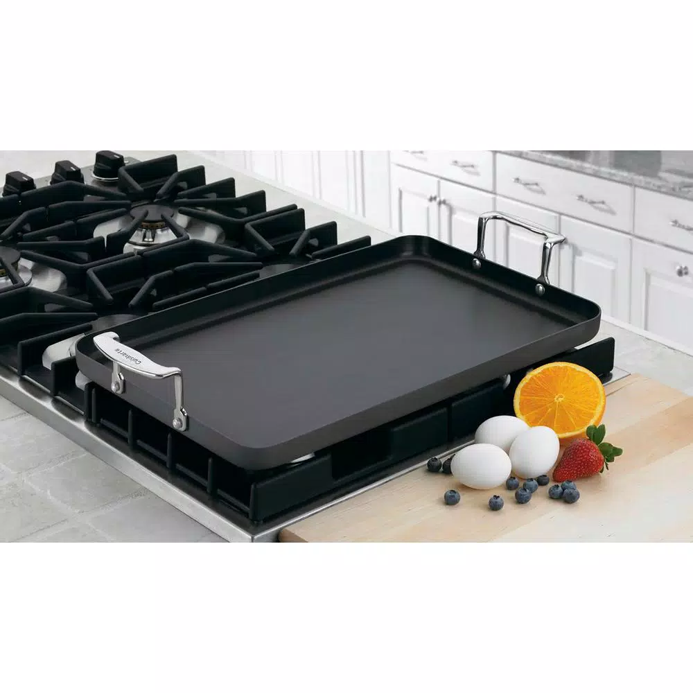 Cuisinart Chef's Classic 13 x 20 in. Hard Anodized Nonstick Double-Burner Griddle