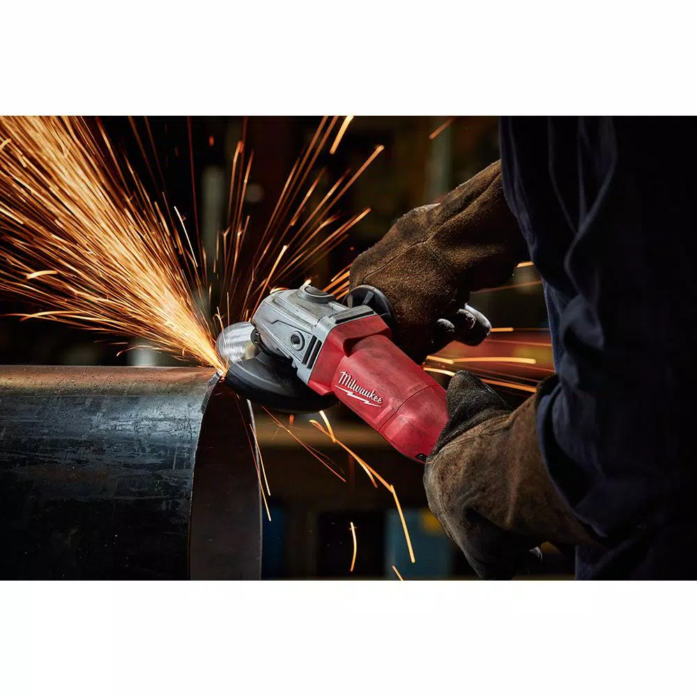 Milwaukee 4-1/2 in. Small Angle Grinder, 7 Amp, 11,000 RPM, Corded