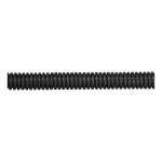 CURT 3/8" Convoluted Slit Loom Tubing, 25ft Black Wire Conduit thumbnail 1