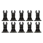 Milwaukee 2-1/2 in. High Carbon Steel Japanese Tooth Hardwood Oscillating Multi-Tool Blades, 10-Pack thumbnail 5