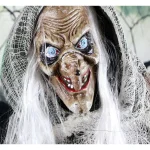 Haunted Hill Farm 5 ft. Animatronic Talking Evil Witch Halloween Prop thumbnail 8