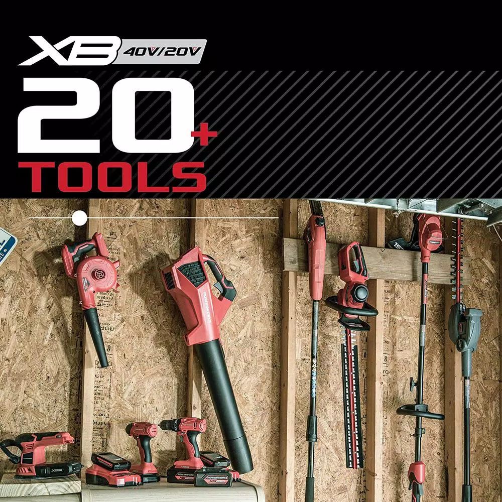Powerworks 20V Cordless Reciprocating Saw, Brushless, Tool Only