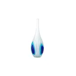 IMAX Toledo White Glass Amphora Vases, Set of 3 thumbnail 4