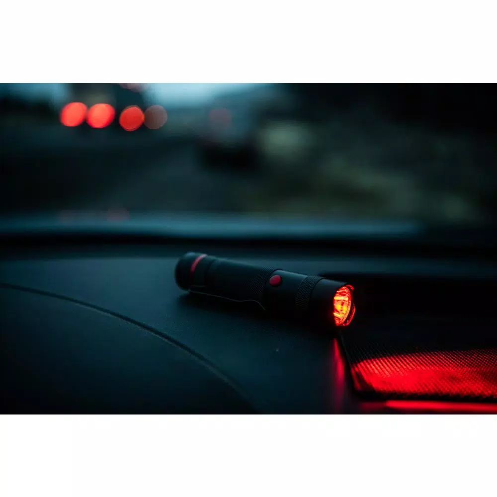 Coast PX20 315 Lumen Dual Color White and Red LED Flashlight