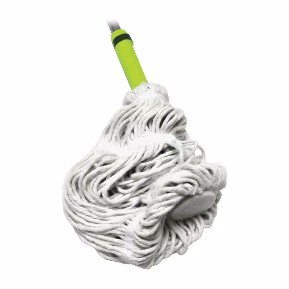 Miller's Creek Cotton Twist Mop with Self-Wringing Twist-Handle Ratchet