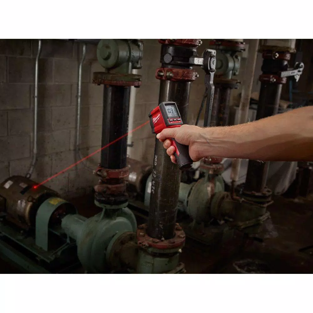 Milwaukee 2267-20H Infrared Temperature Gun with 10:1 Distance-to-Spot Ratio