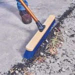 Harper 24 in. Indoor/Outdoor All-Purpose Push Broom with 60 in. Hardwood Handle thumbnail 2