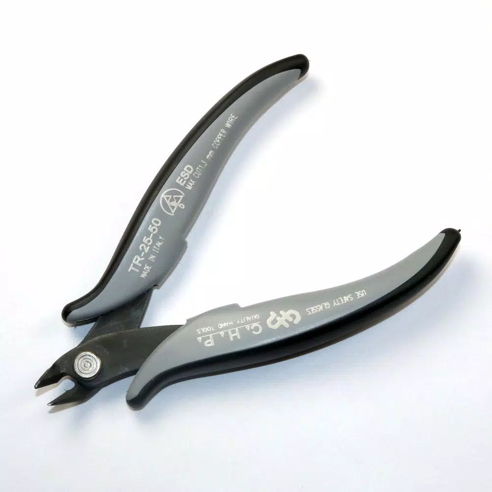Hakko CHP TR-25-50-D Precision Flush Cutters by Hakko - 16 AWG Max Cut