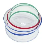 Chef Buddy Pop Up Outdoor Mesh Food Covers, Set of 3 Clear Food Protection Domes thumbnail 4