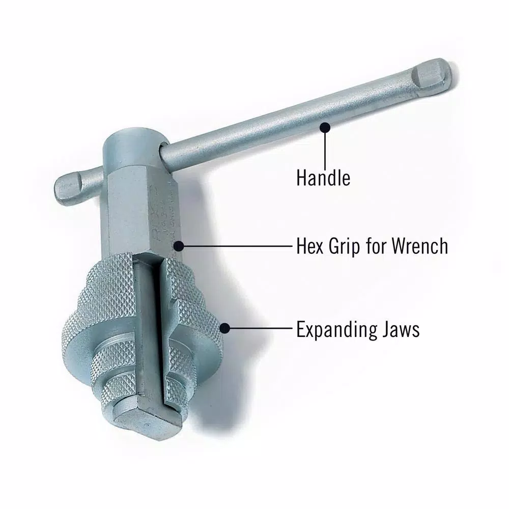 RIDGID Model 342 Internal Pipe Wrench, 1 in. to 2 in. Capacity