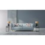 Unbranded Maryam Brown and White Geometric Cotton Throw Pillow, 20 x 20 in. thumbnail 2