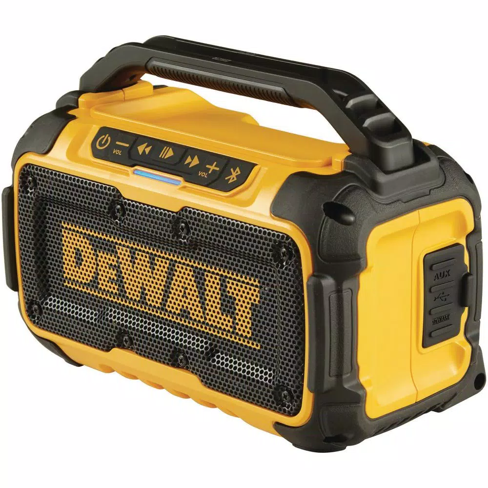 DEWALT 20V MAX Bluetooth Job Site Radio Speaker, DCR010